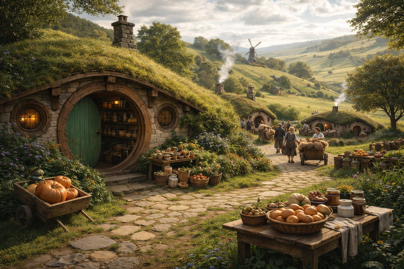 The Hobbit Economy: Why Less Work, More Reserves, and Strong Communities Create a Good Life